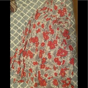 Floral maxi dress